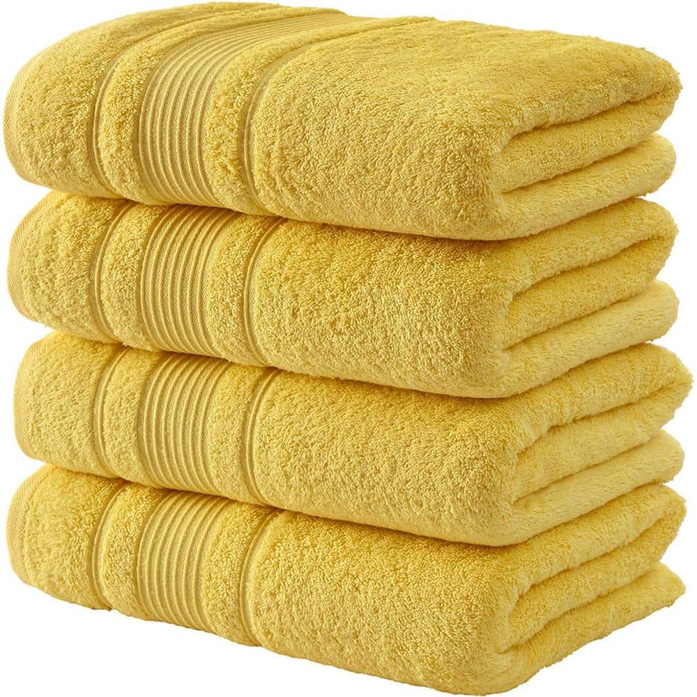 Premium 100% Cotton Bath Towel Set;1 Bath Towels,1 Hand Towel & 1  Washcloth,Luxury Bathroom Super Soft and Highly Absorbent,Hotel & Spa  Quality