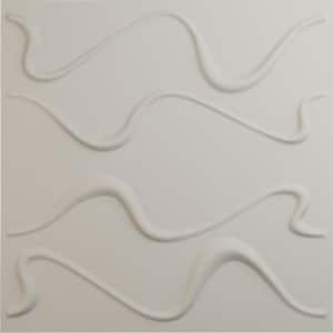19 5/8 in. x 19 5/8 in. Versailles EnduraWall Decorative 3D Wall Panel, Satin Blossom White (12-Pack for 32.04 Sq. Ft.)