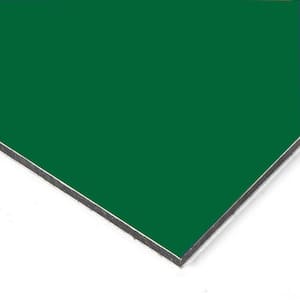 36 in. x 72 in. x 1/8 in. Thick Aluminum Composite ACM Green Sheet