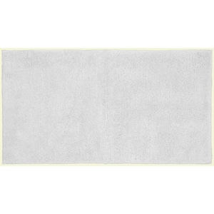 Queen Cotton White 24 in. x 40 in. Washable Bathroom Accent Rug