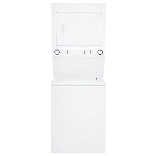Frigidaire High-Efficiency Unitized 2.95 cu. ft. Washer and 5.5 cu. ft. Electric Dryer in White