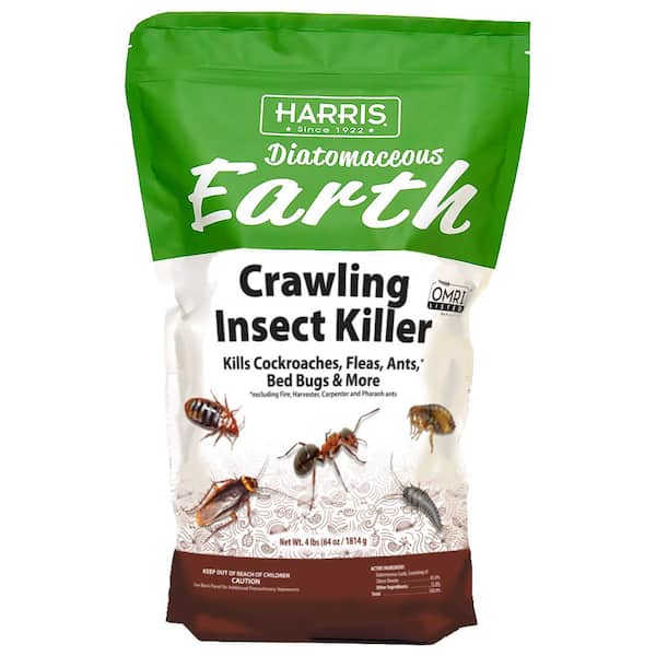 Harris 64 oz. (4 lbs.) Diatomaceous Earth Crawling Insect Killer