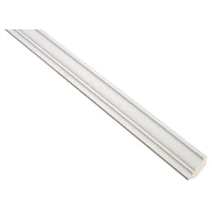 Westfield Light Feather White 96 in. W x 1-3/4 in. H x 1 -11/25 in. D Crown Molding