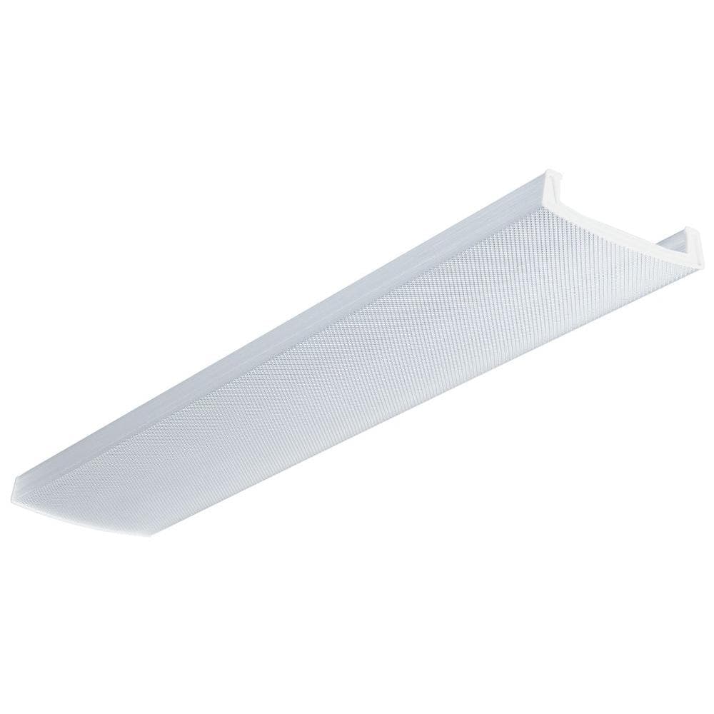 Lithonia Lighting LB 48 in. Clear Narrow Wraparound Prismatic Lens