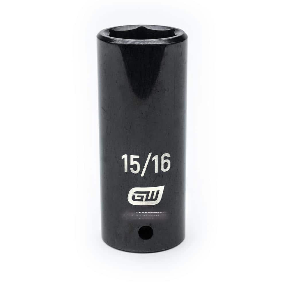 GEARWRENCH 3/4 in. Drive 6-Point Deep Impact SAE Socket 15/16 in