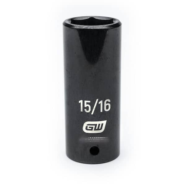 3/4 in. Drive 6-Point Deep Impact SAE Socket 15/16 in.