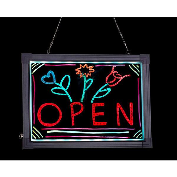 Alpine Industries 32 in. x 40 in. LED Illuminated Hanging Message