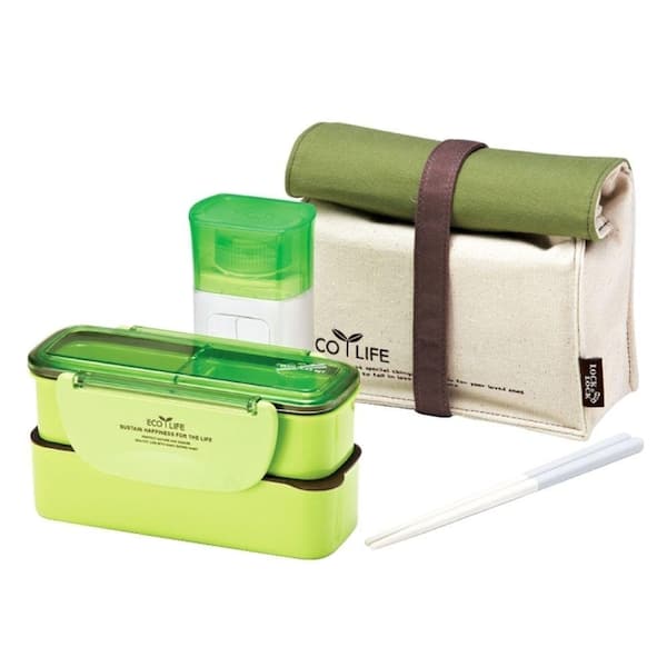Lock and Lock Slim Lunch Box Green-DISCONTINUED
