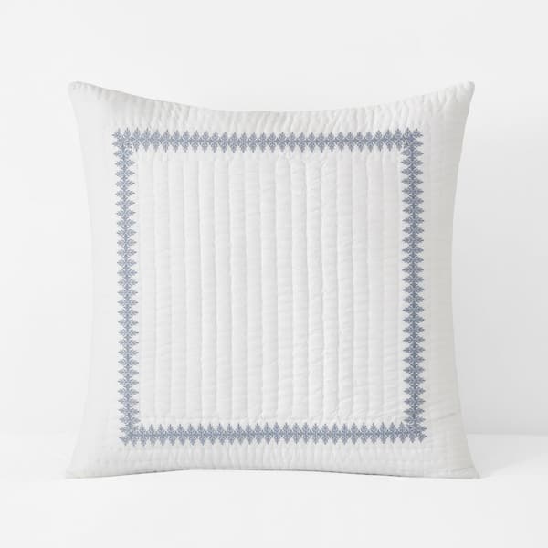Legends Hotel Rishika Quilted White Cotton Sham
