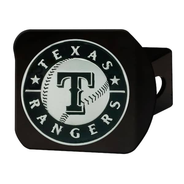 FANMATS MLB - Texas Rangers Hitch Cover in Black 26733 - The Home
