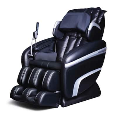 Osaki Black Faux Leather Reclining Massage Chair