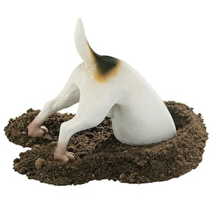 11 in. H Terrence The GardenTerrier Digging Pet Dog Statue