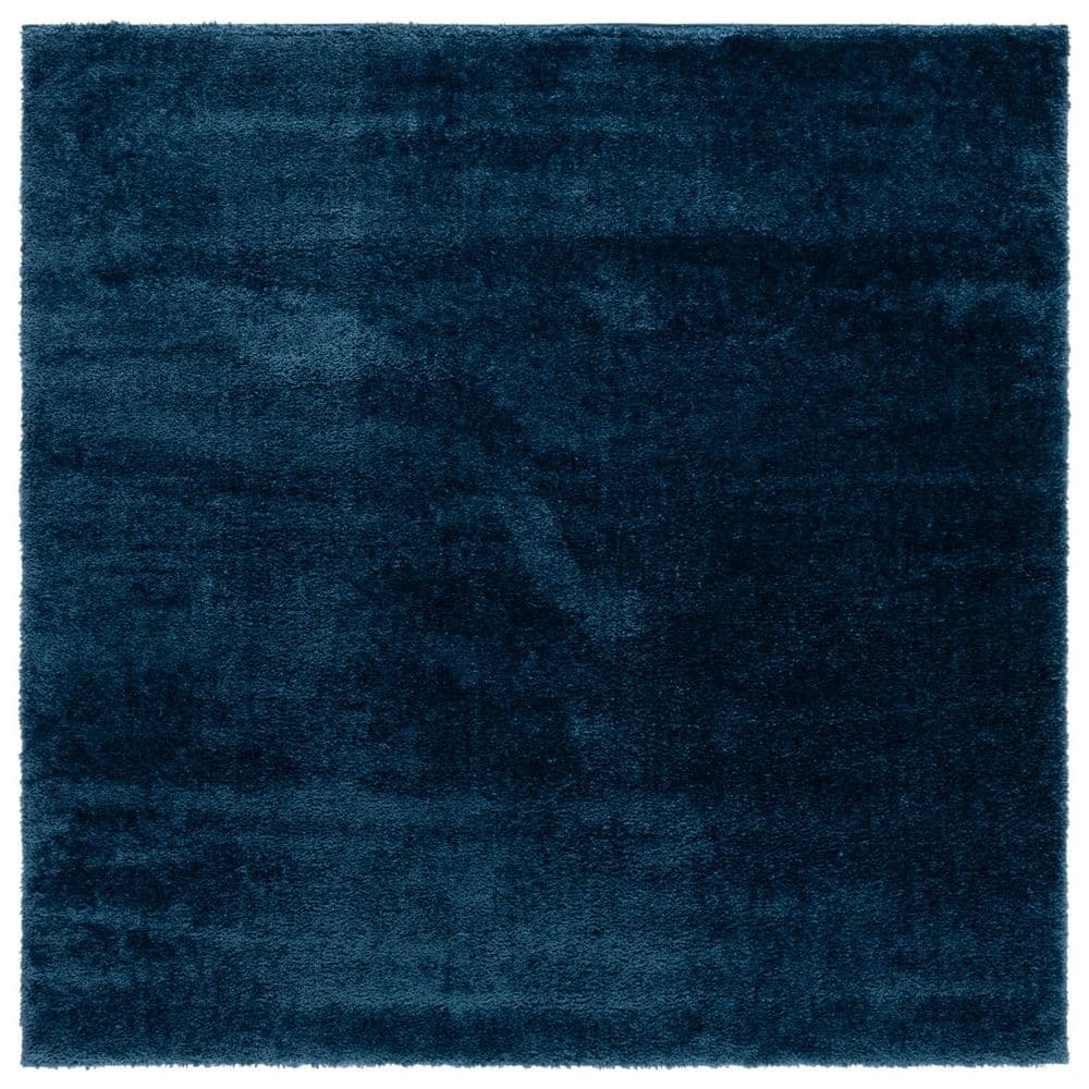 UPC 198162196713 product image for Penelope Shag Navy 7 ft. x 7 ft. Modern Solid Square Area Rug | upcitemdb.com
