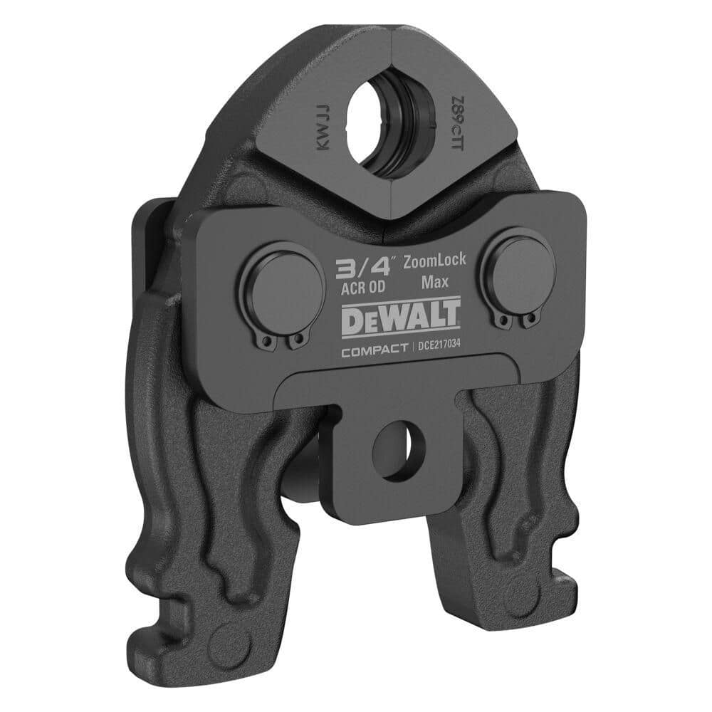 Compact 3/4 in. ZoomLock Max and B MaxiPro Press Jaw for DCE210 Compact Press Tool price history on PriceWatchPro