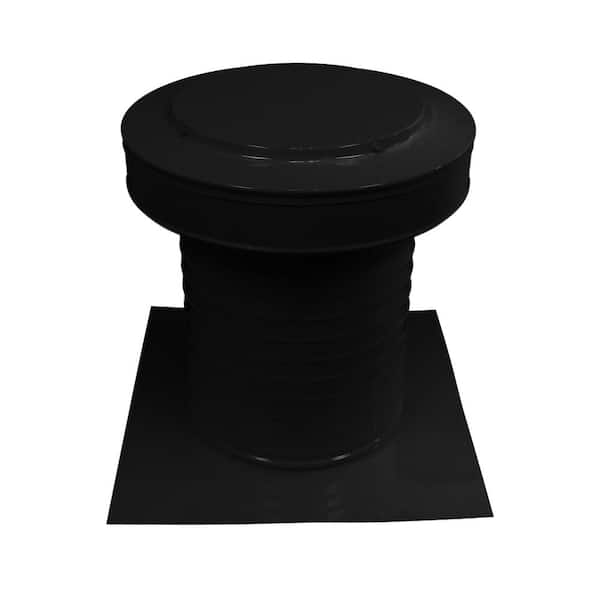 10 in. Dia Keepa Vent an Aluminum Static Roof Vent for Flat Roofs in