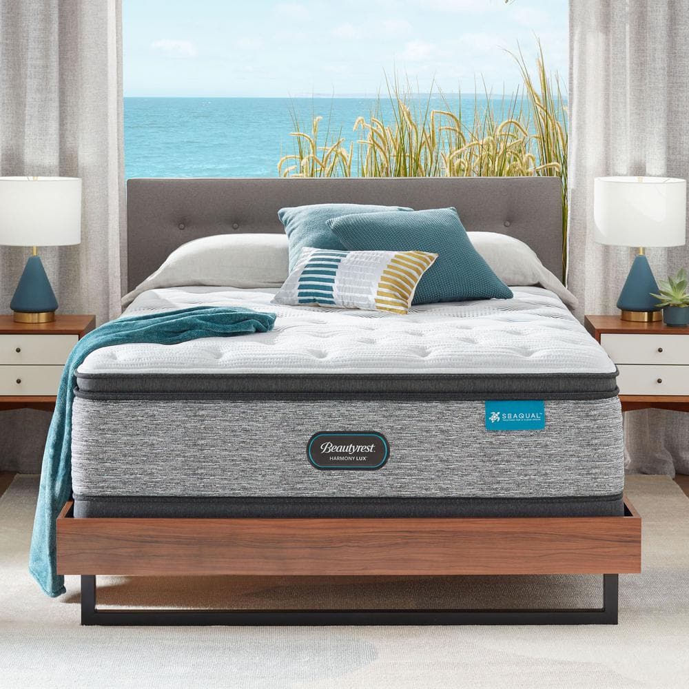 Beautyrest Harmony Lux Carbon Series 15.75 in. Plush Pillow Top California  King Mattress 700810909-1070 - The Home Depot