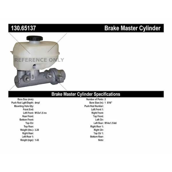 Centric Parts Brake Master Cylinder