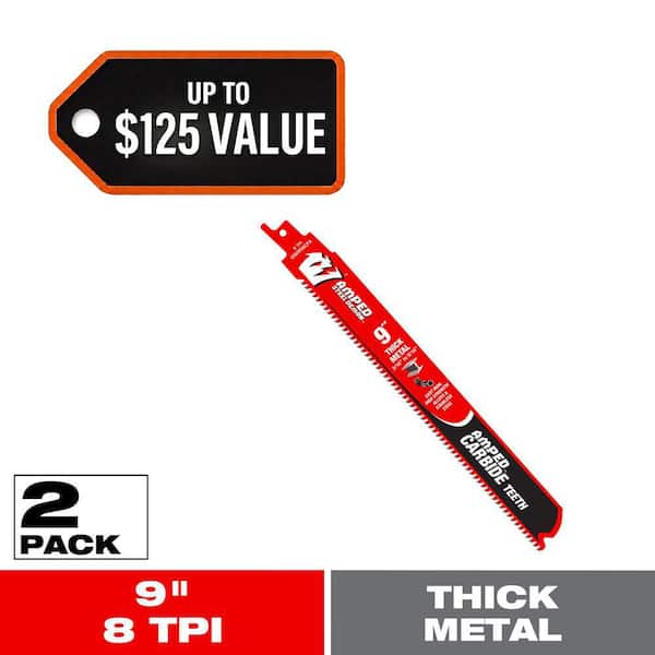 DIABLO 9 in. 8 TPI Steel Demon Carbide Teeth Reciprocating Saw