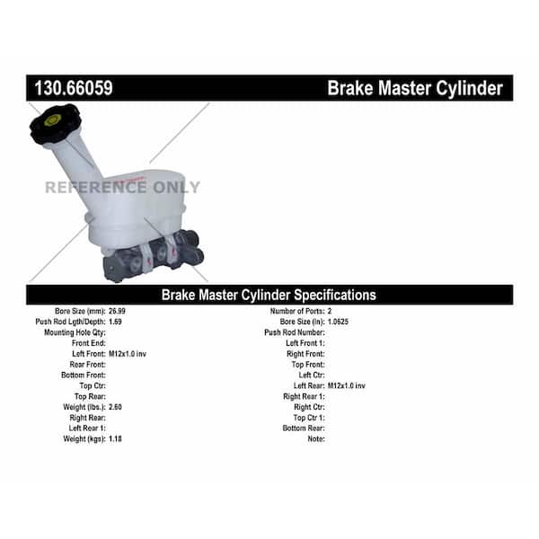 Centric Parts Brake Master Cylinder
