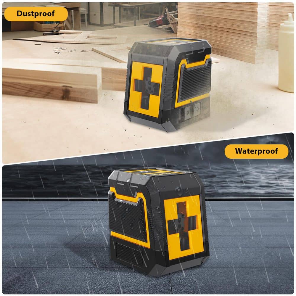 Cross-Line Laser Level with Tripod