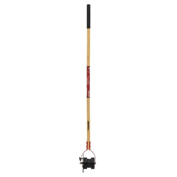 Husky 54 in. Dual Wheel Edger Hardwood Handle H2201211 The Home Depot