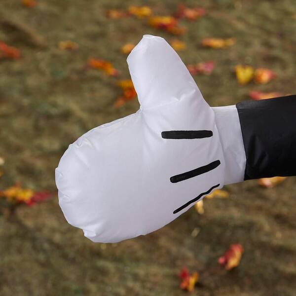 Disney - 3.5 ft. Mickey Mouse in Vampire Costume Halloween Inflatable