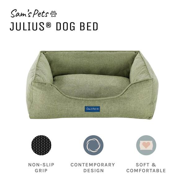 Sam s Pets Julius Dog Bed Small Olive