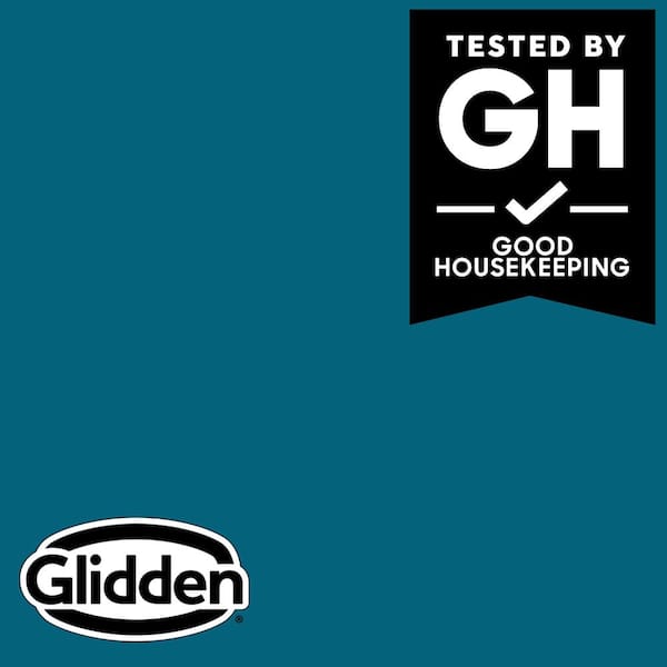 Glidden Premium 1 gal. PPG1151-7 Jamaican Dream Satin Interior Latex Paint