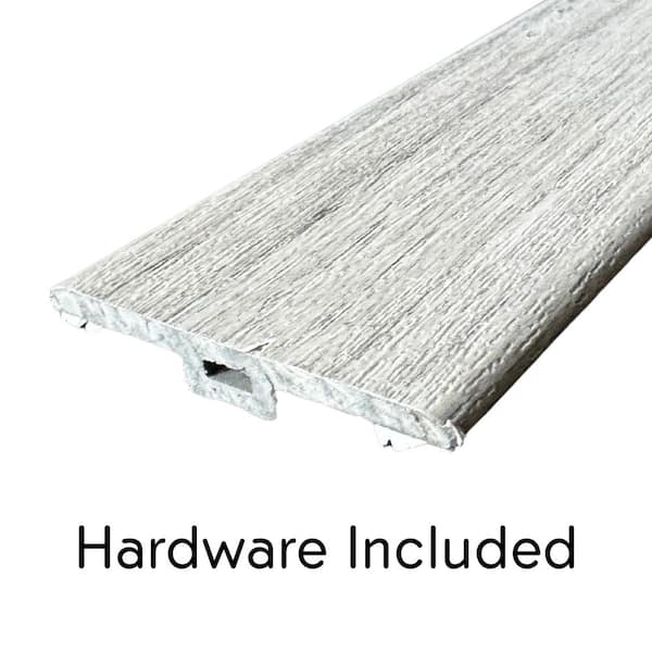 Deco Products Hydrostop Tropical Cape 0.2 in. T x 1.8 in. W x 94 in. L Waterproof PVC T Molding