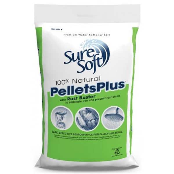 SURE SOFT 40 lbs. Pellets Plus With Rust Buster Water Softener Salt