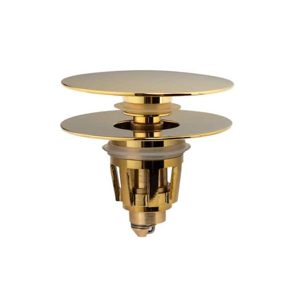 Brass Bathroom Sink Drain Stopper for Vessel Sink Lavatory Vanity, Sink Drain Strainer 2.5 in. x 2.5 in. x 2 in