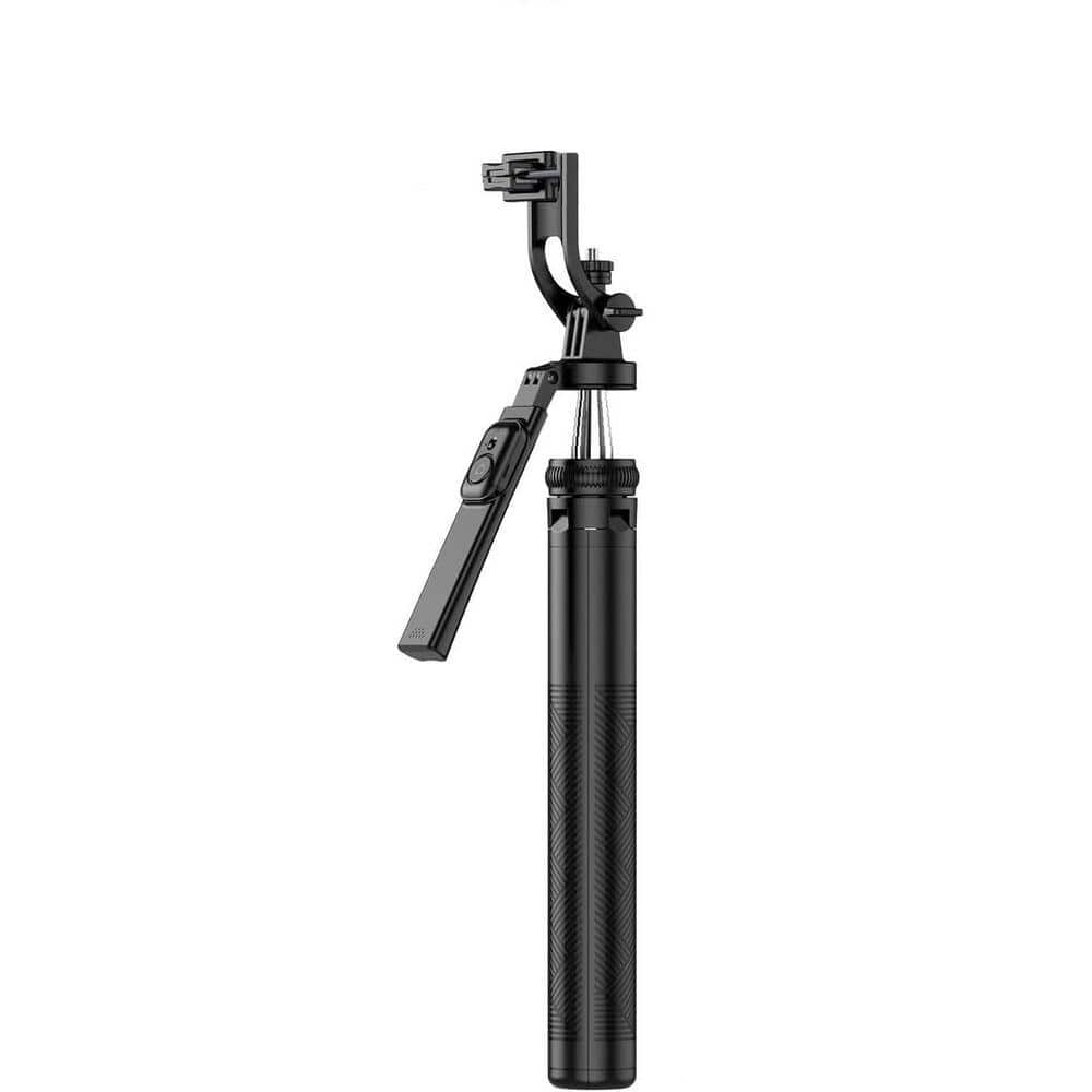 OBJLGEV Selfie Stick Tripod Extendable with Detachable Phone Holder Bluetooth Remote Compatible with All Phones Camera