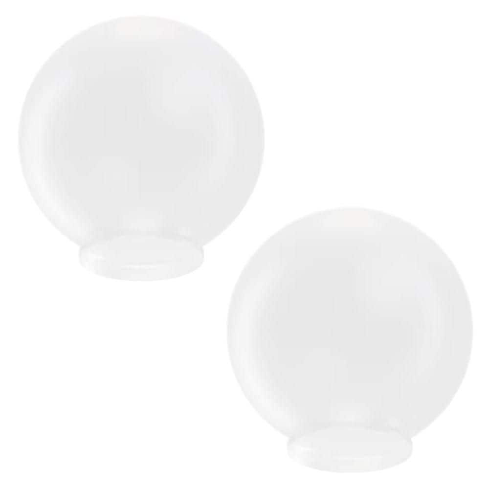 8 in. LD Acrylic Visual Comfort Frost Globe with 3.91 in. Fitter Neck (2-Pack) - Fixture Not Included price history on PriceWatchPro