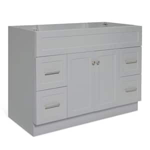 Hamlet 48 in. W x 21.5 in. D x 34.5 in. H Freestanding Bath Vanity Cabinet Only in Grey