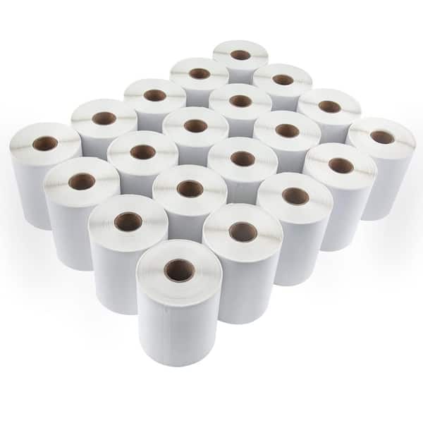 Unbranded 4400 Pieces 4 x 6 Thermal Shipping Labels 20 Rolls Compatible with Multiple Thermal Label Printers Commercial Grade