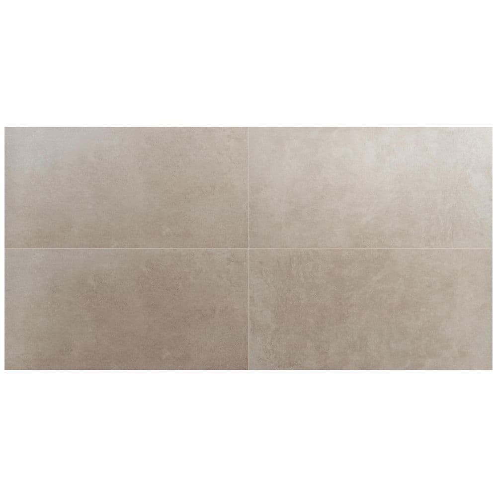 Urbane Cream Beige 23.62 in. x 47.24 in. Matte Porcelain Floor and Wall Tile (15.49 sq. ft./Case) price history on PriceWatchPro