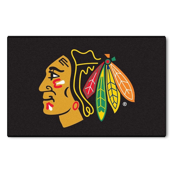 FANMATS Chicago Blackhawks 5 ft. x 8 ft. Ulti-Mat