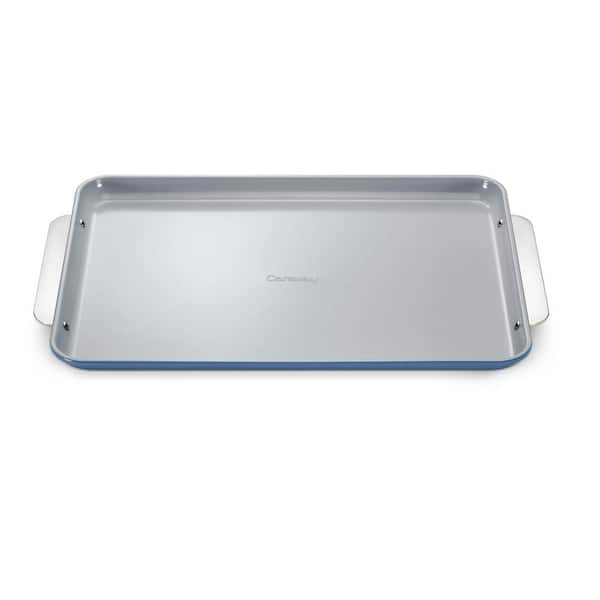 CARAWAY HOME 18 in. Non-Stick Ceramic Large Baking Sheet in Slate