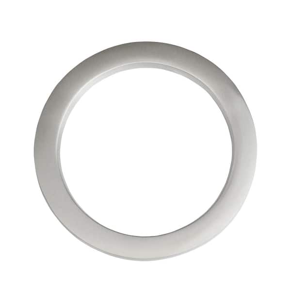 Architectural Mailboxes Frank Lloyd Wright Collection 4 in. Wright Satin Nickel Floating House Number 0