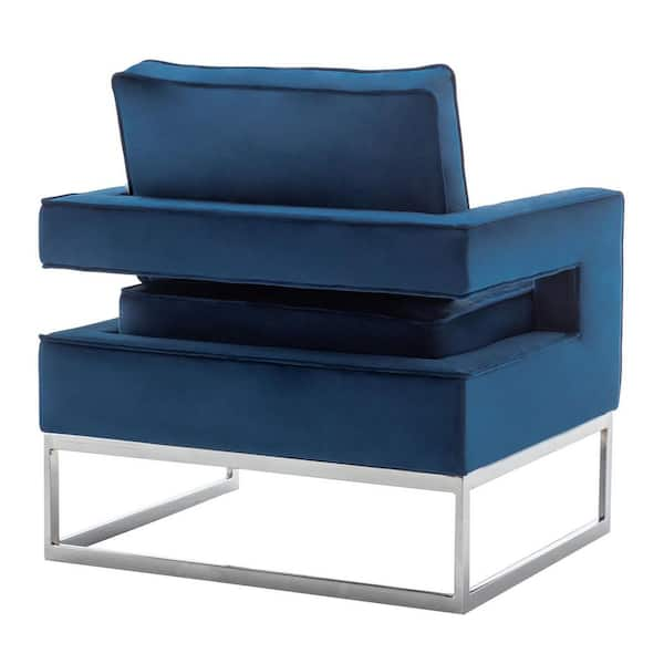 Lifestyle solutions lexington discount chair in navy blue