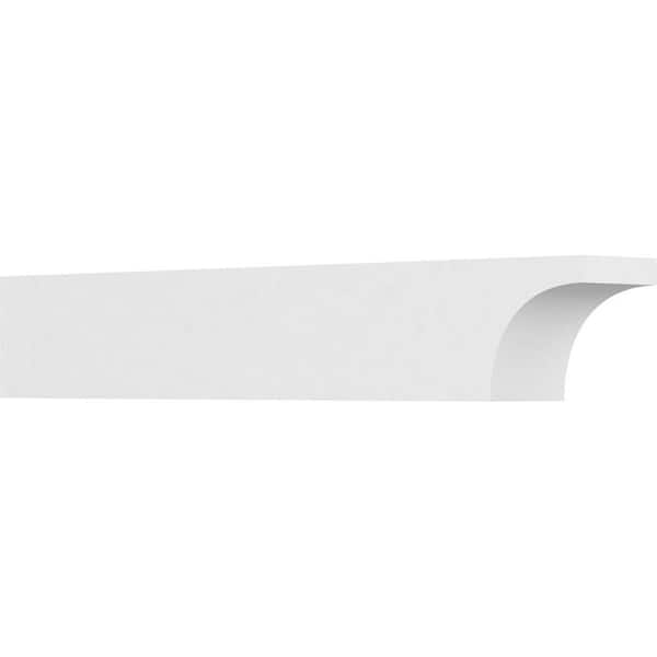 Ekena Millwork 5 in. x 6 in. x 36 in. Standard Huntington Architectural Grade PVC Rafter Tail Brace