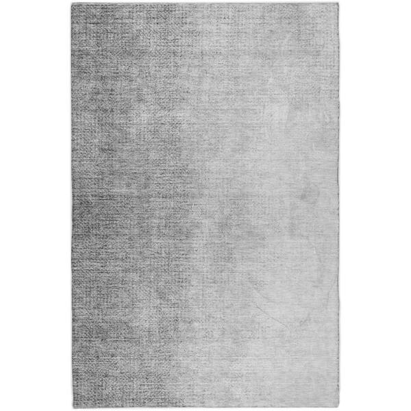Dream Shag Premium Machine Washable Abstract ADS822 Gray 10 ft. x 14 ft. Area Rug