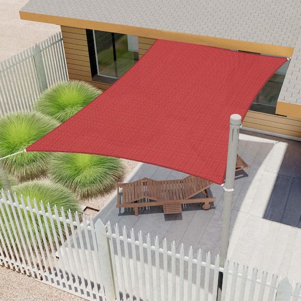 16 ft. x 16 ft. Square Sun Shade Sail - UV Block Canopy for Patio, Garden, Deck, Backyard, and Outdoor Activities