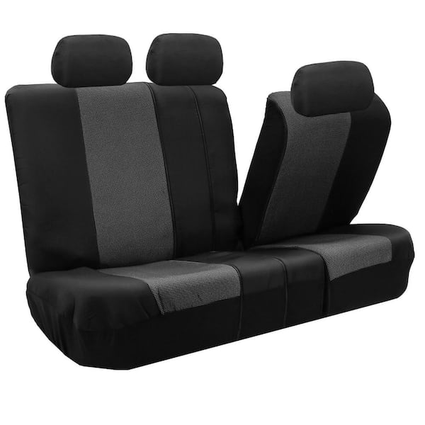Time Less Cross Weave Seat Cover Full Set FH Group