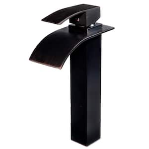 WaterSaver Eclipse Single Hole Single-Handle Bathroom Faucet in Oil Rubbed Bronze