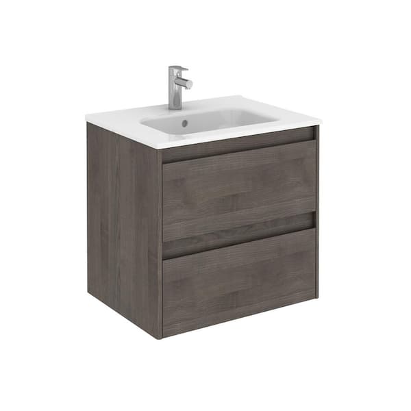Ws Bath Collections Ambra 23 9 In W X, 38 Bathroom Vanity Top With Sink And Toilet Paper Holder