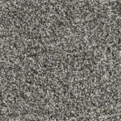 8 in. x 8 in. Texture Carpet Sample - Trendy Threads I -Color Classy
