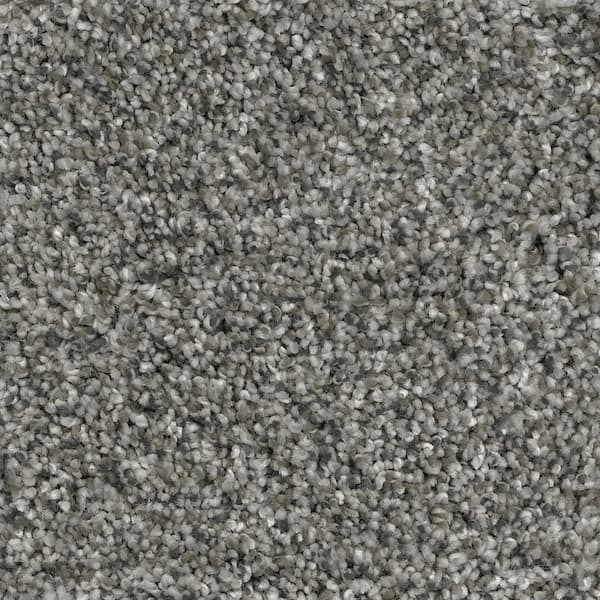 Home Decorators Collection Trendy Threads Ii Color Classy Indoor Texture Gray Carpet H0104 197 10 The Home Depot