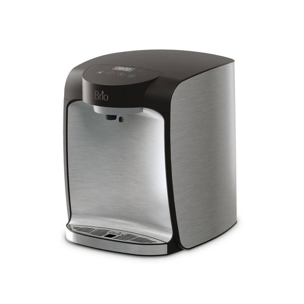 Brio Stainless Steel 2-Stage Bottleless Countertop Water Cooler