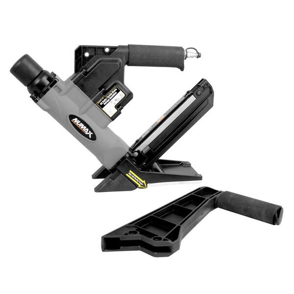 Pneumatic 2-in-1 15-Guage and 16-Gauge 2 in. Dual Handle Flooring Nailer and Stapler Pneumatic 2-in-1 15-Guage and 16-Gauge 2 in. Dual Handle Flooring Nailer and Stapler